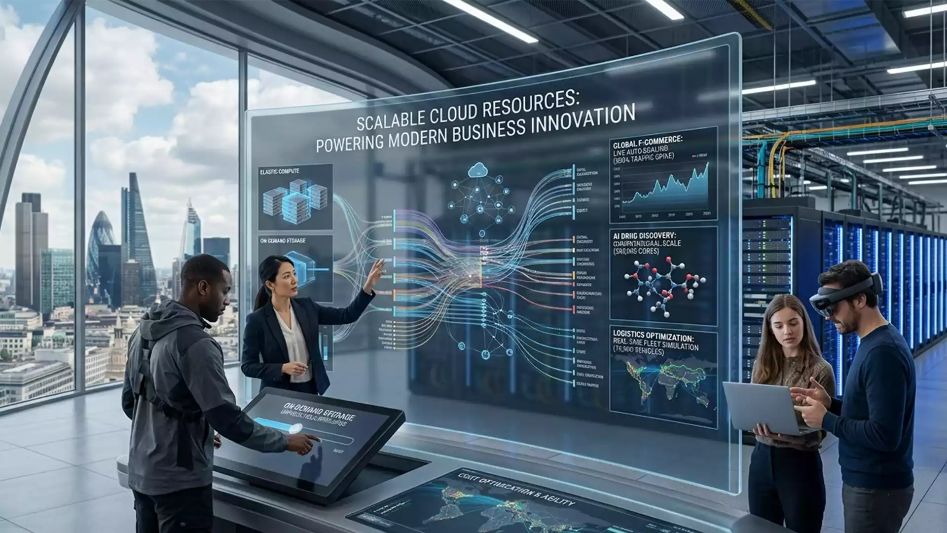 Scalable Cloud Resources: Powering Modern Business Innovation