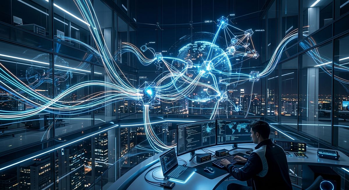 Advanced network connectivity infrastructure and digital architecture